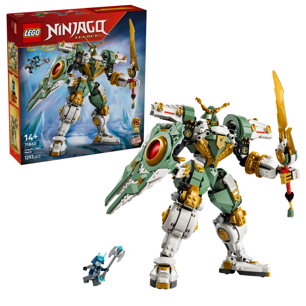 LEGO NINJAGO 71860 Lloyd's Titan Mech 15th Anniversary