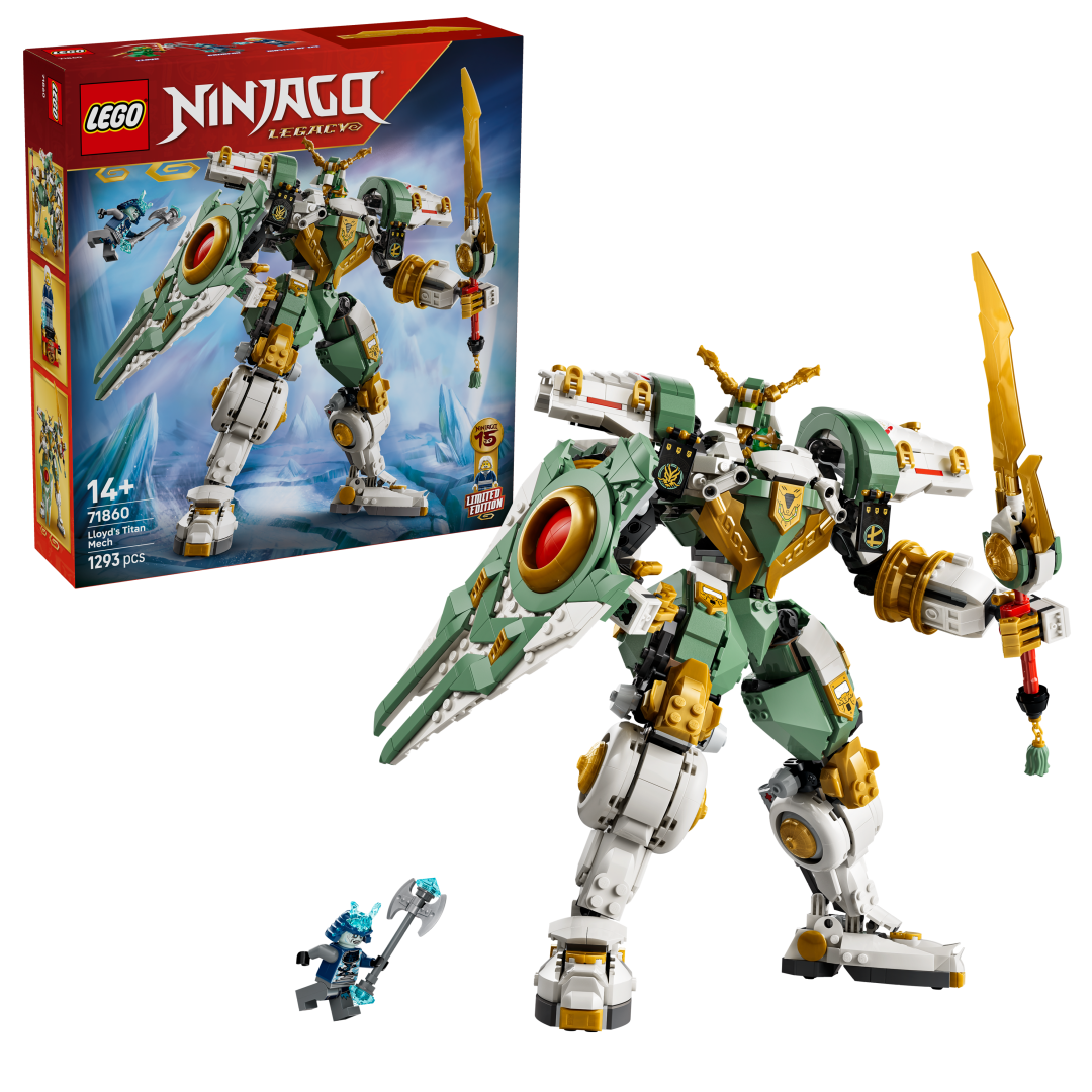 LEGO NINJAGO 71860 Lloyd's Titan Mech 15th Anniversary