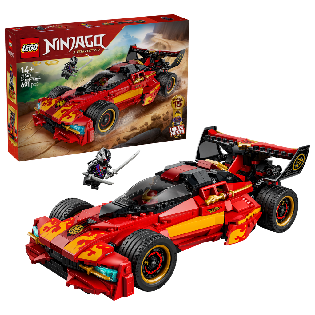 LEGO NINJAGO 71867 X-1 Ninja Charger 15th Anniversary