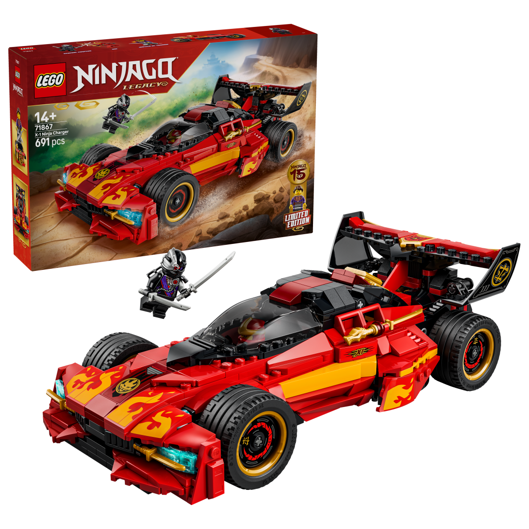 LEGO NINJAGO 71867 X-1 Ninja Charger 15th Anniversary