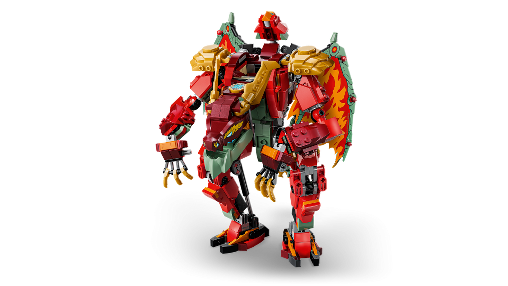 LEGO NINJAGO 71868 Wyldfyre's Transforming Dragon Mech