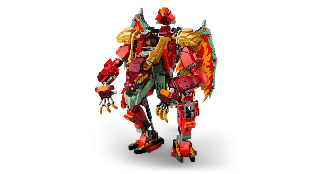 LEGO NINJAGO 71868 Wyldfyre's Transforming Dragon Mech