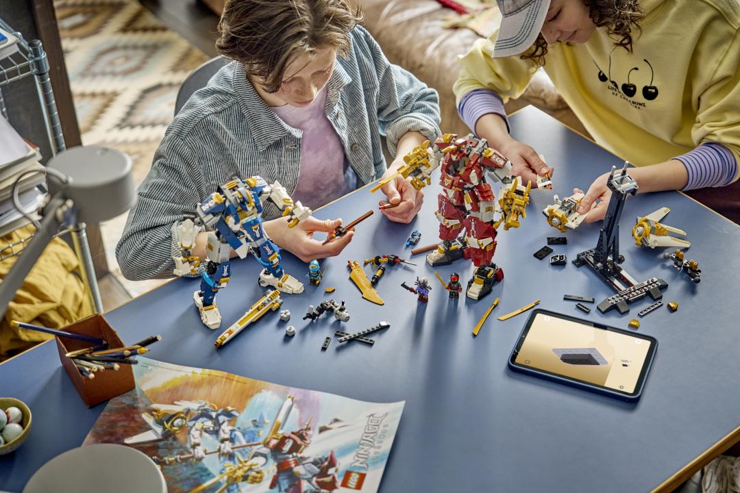 LEGO NINJAGO 71870 The Twin Titan Mechs