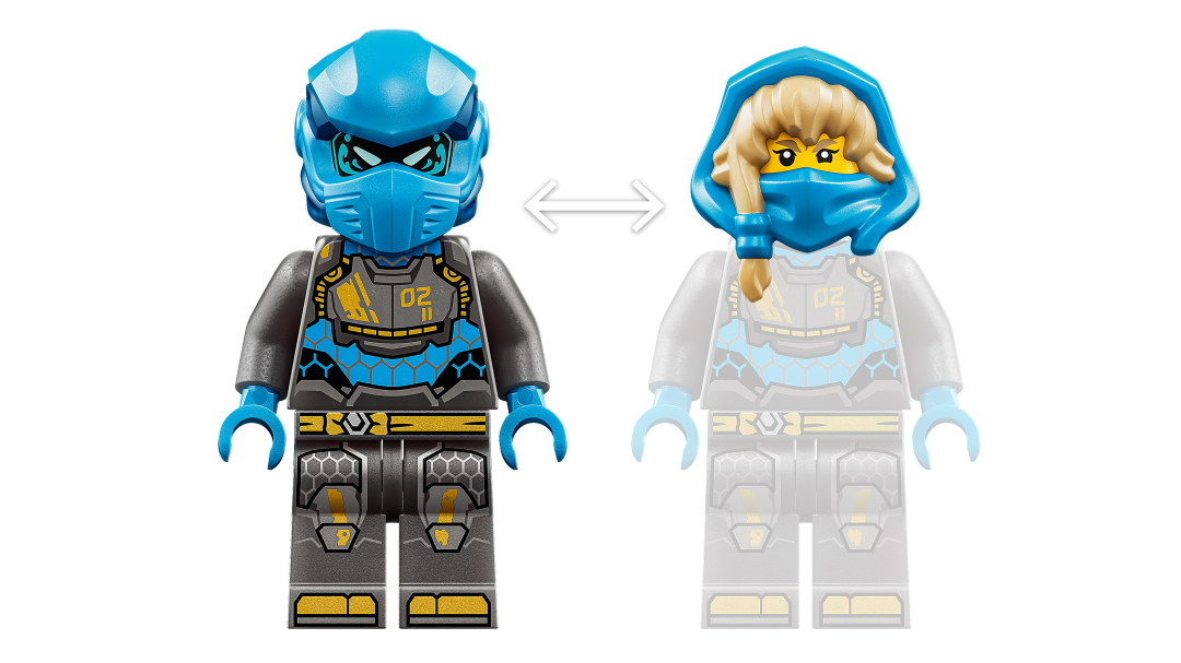 LEGO NINJAGO 71870 The Twin Titan Mechs