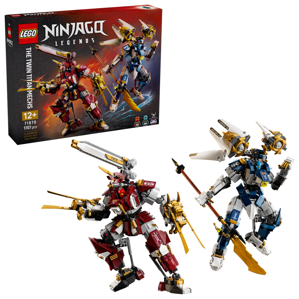 LEGO NINJAGO 71870 The Twin Titan Mechs
