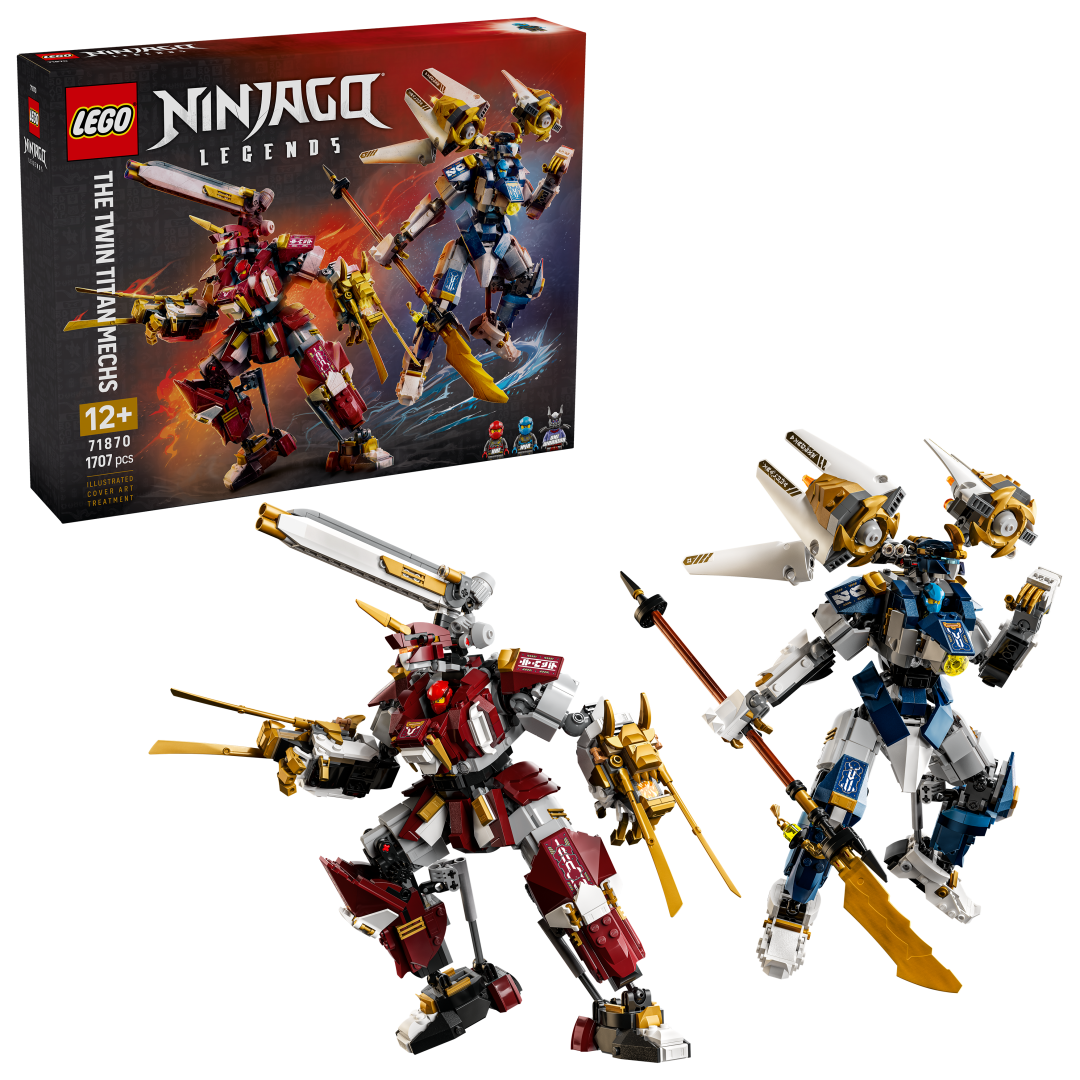 LEGO NINJAGO 71870 The Twin Titan Mechs