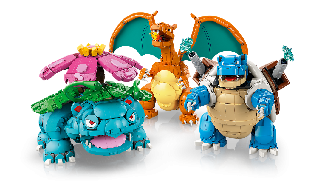 LEGO Pokémon 72153 Venusaur, Charizard and Blastoise