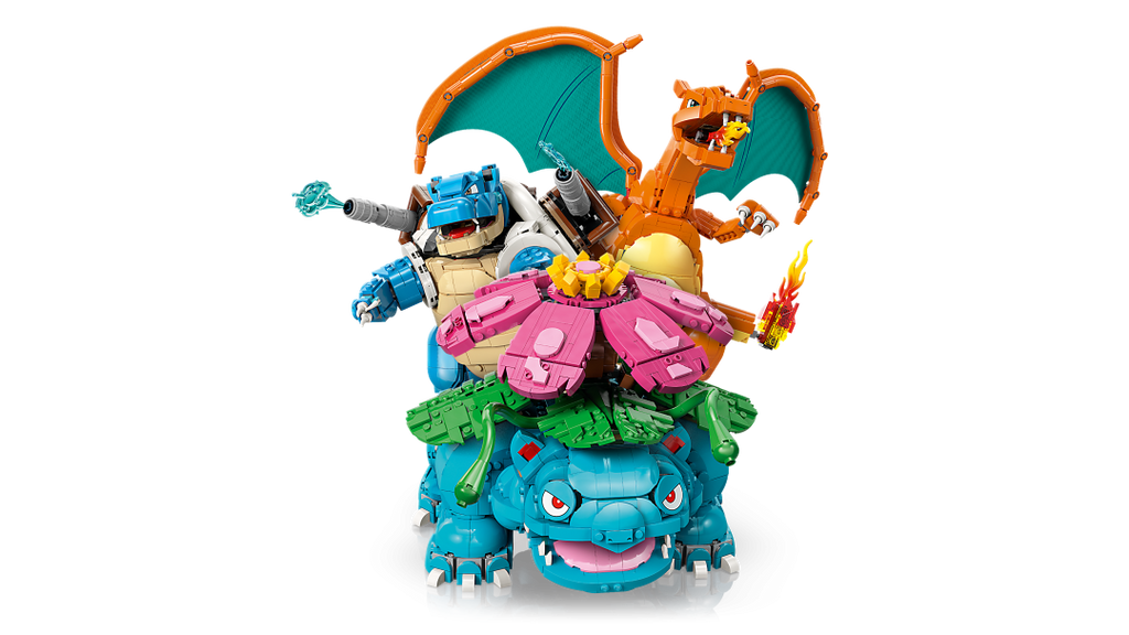 LEGO Pokémon 72153 Venusaur, Charizard and Blastoise