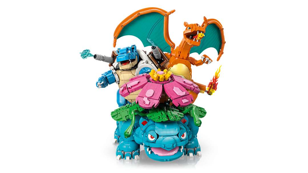 LEGO Pokémon 72153 Venusaur, Charizard and Blastoise