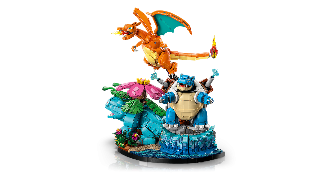 LEGO Pokémon 72153 Venusaur, Charizard and Blastoise