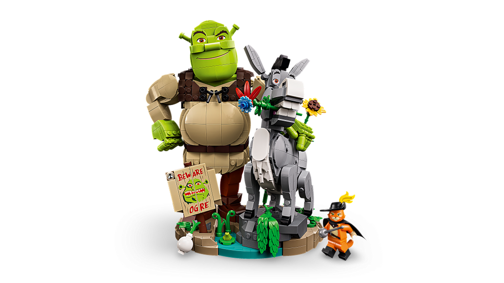LEGO Icons 72423 Shrek, Donkey & Puss in Boots
