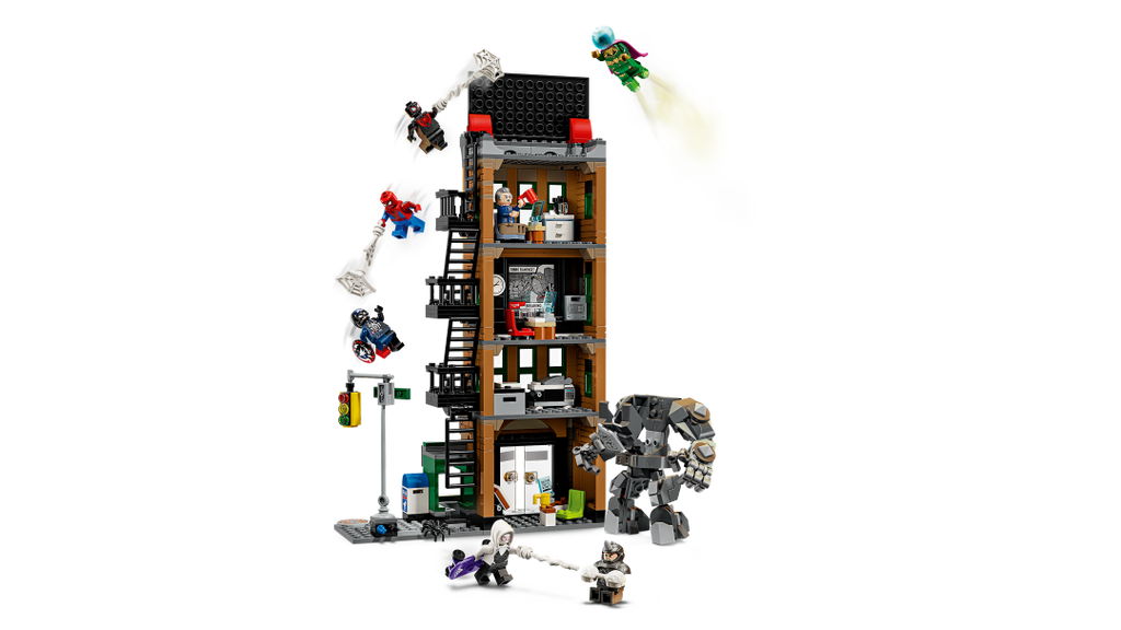 LEGO Marvel 76342 Spider-Man vs. Mysterio: The Daily Bugle