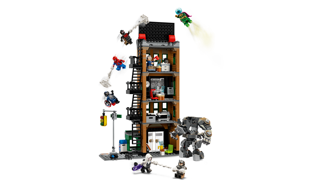 LEGO Marvel 76342 Spider-Man vs. Mysterio: The Daily Bugle