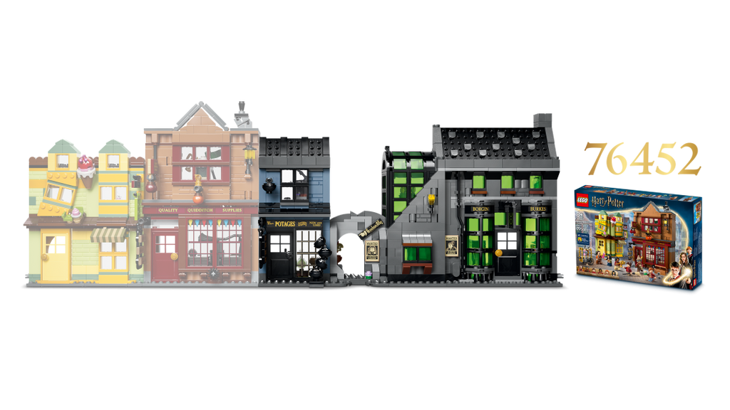 LEGO Harry Potter 76471 Knockturn Alley Wizarding Shops