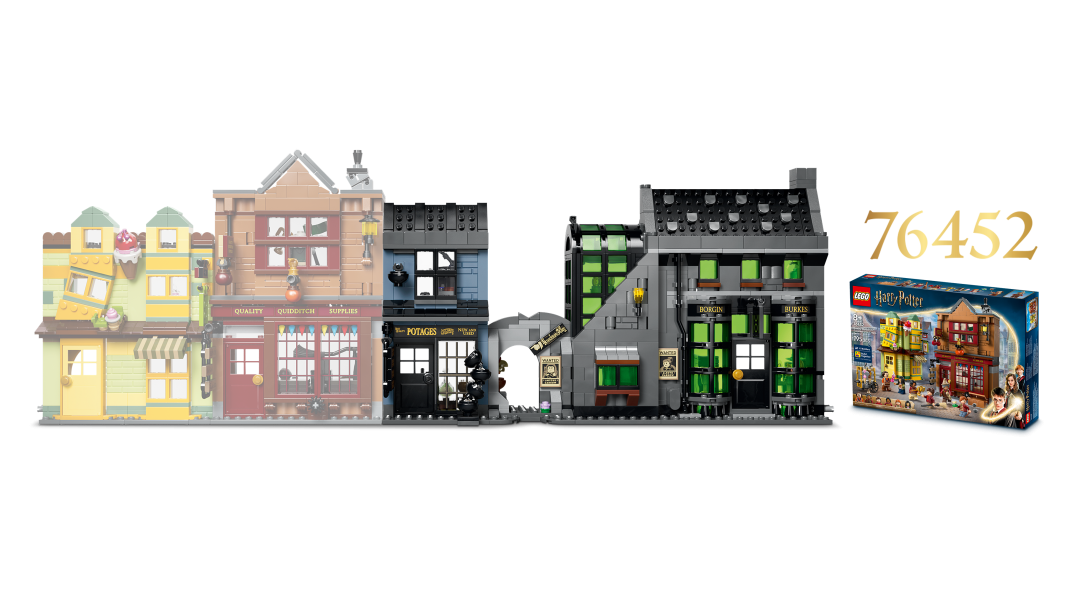 LEGO Harry Potter 76471 Knockturn Alley Wizarding Shops