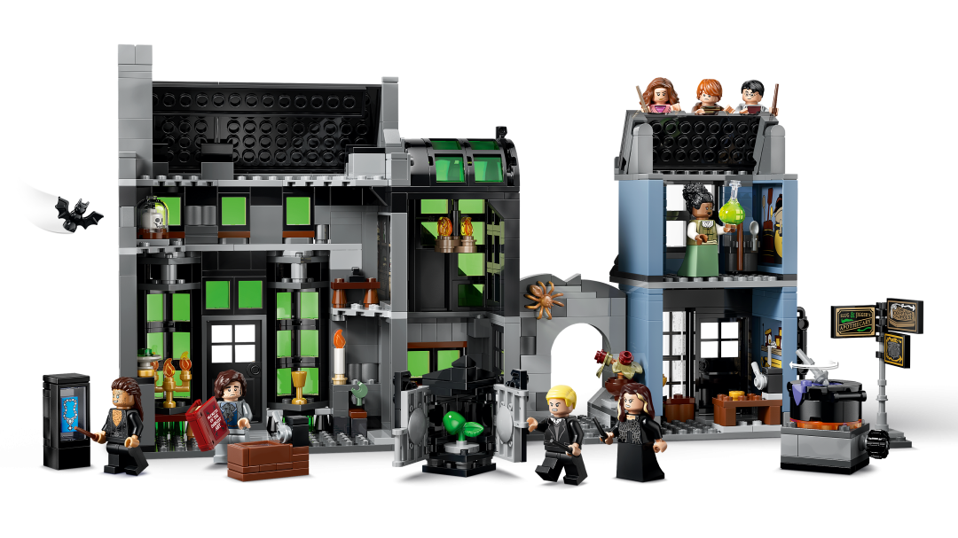 LEGO Harry Potter 76471 Knockturn Alley Wizarding Shops