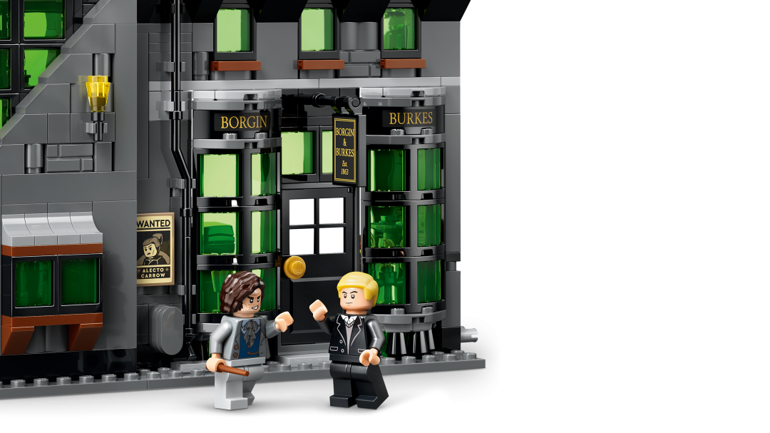 LEGO Harry Potter 76471 Knockturn Alley Wizarding Shops