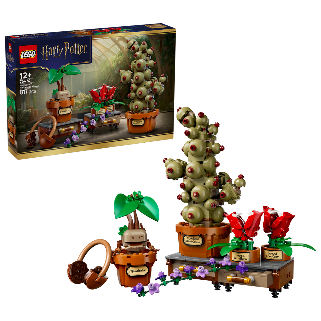 LEGO Harry Potter 76474 Hogwarts Herbology Plants