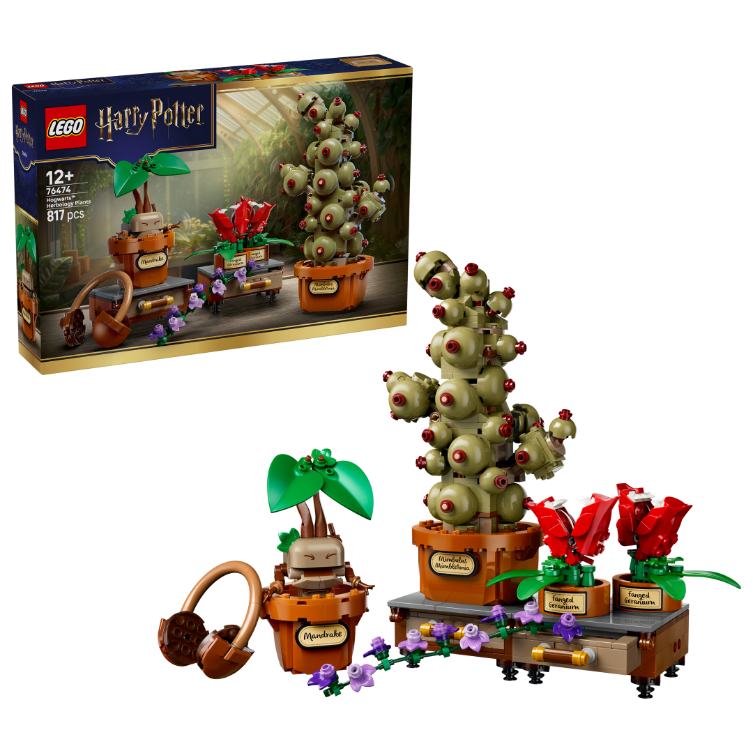 LEGO Harry Potter 76474 Hogwarts Herbology Plants