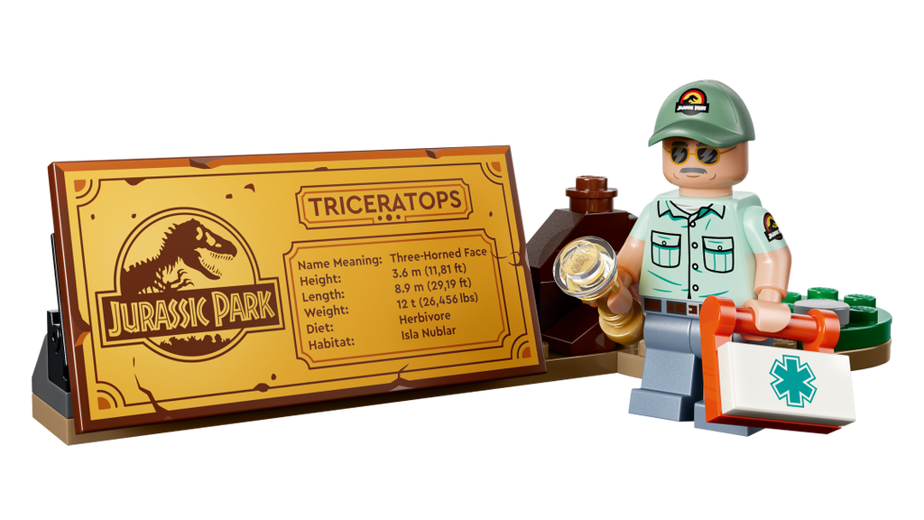 LEGO Jurassic World 77985 Dinosaur Fossils: Triceratops