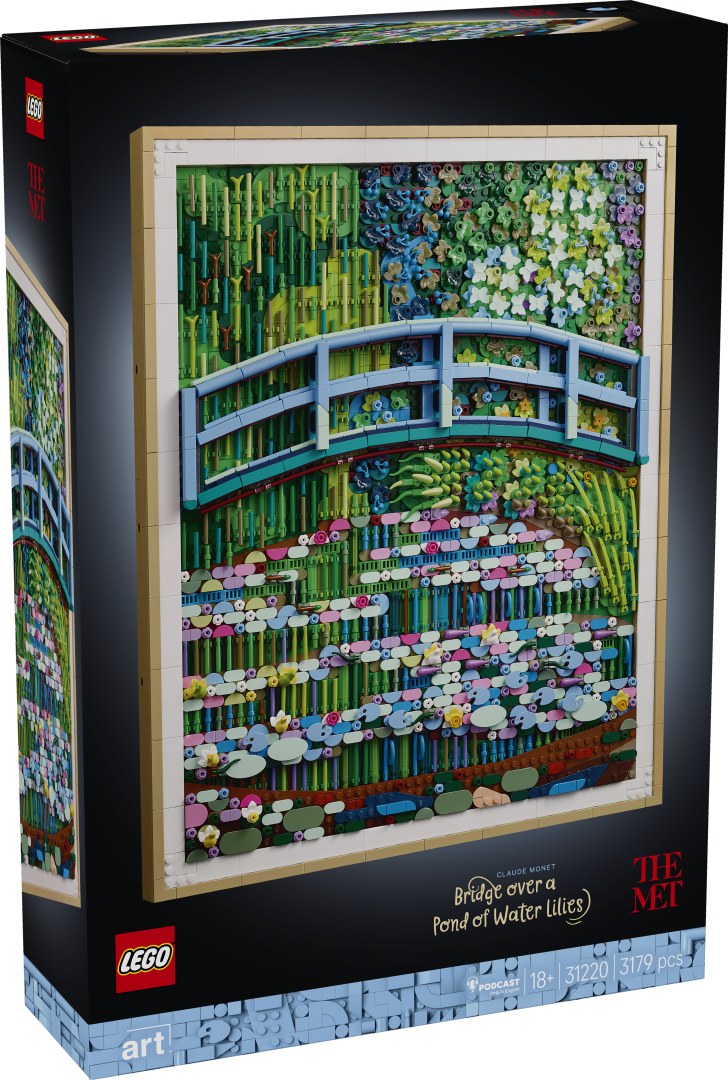 LEGO Art 31220 Claude Monet – Bridge over a Pond of Water Lilies