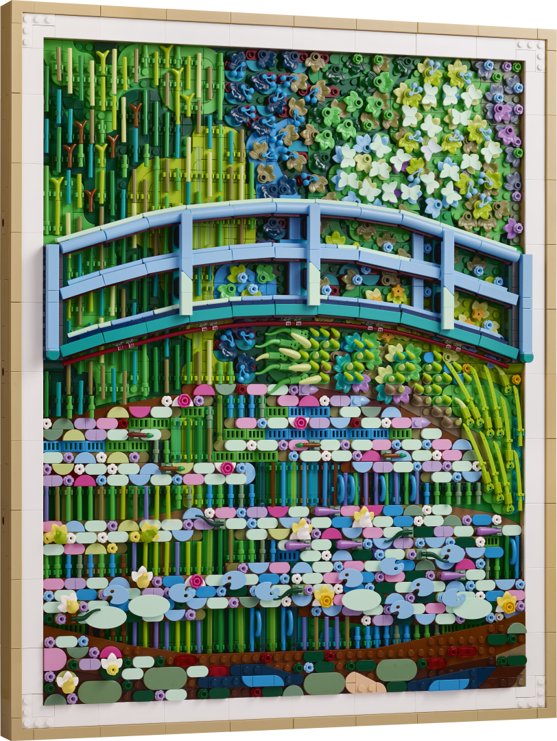 LEGO Art 31220 Claude Monet – Bridge over a Pond of Water Lilies