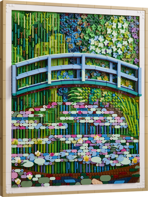 LEGO Art 31220 Claude Monet – Bridge over a Pond of Water Lilies