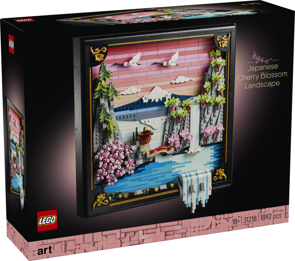 LEGO Art 31218 Japanese Cherry Blossom Landscape