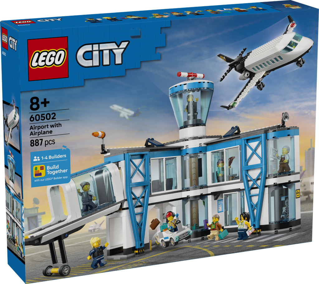 LEGO City 60502 Airport with Airplane