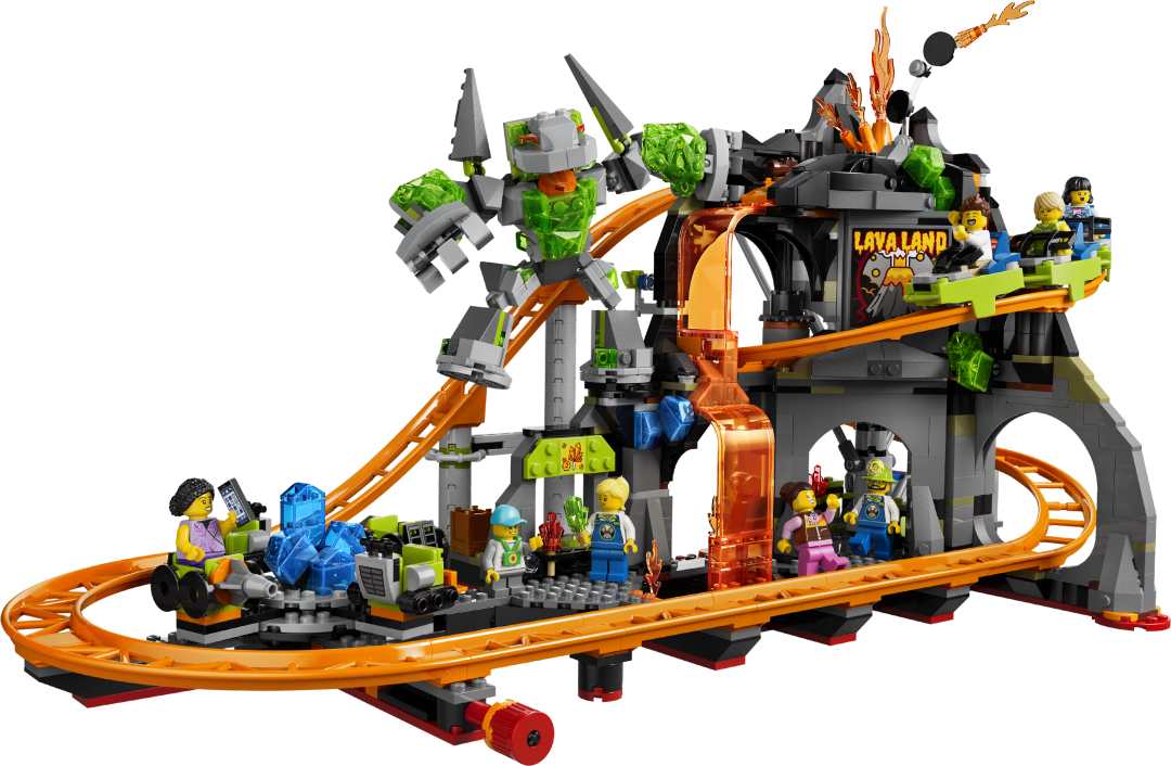 LEGO City 60501 Lava Land Roller Coaster Park