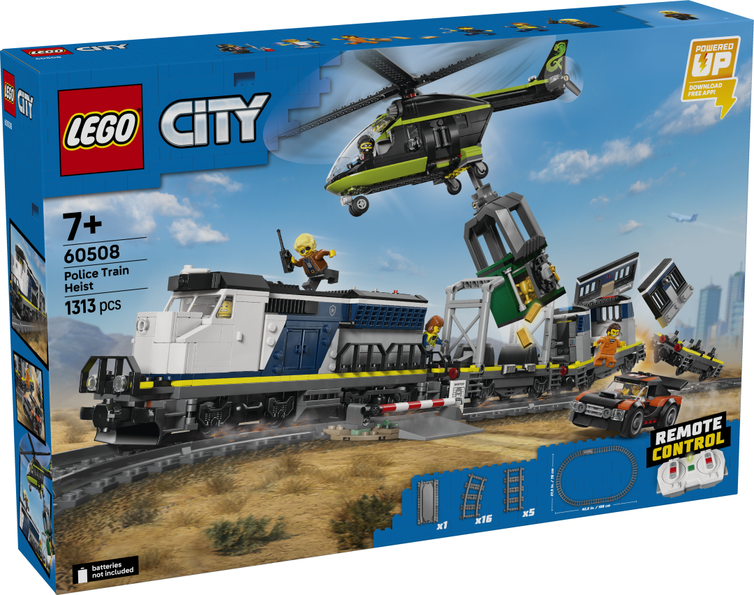 LEGO City 60508 Police Train Heist