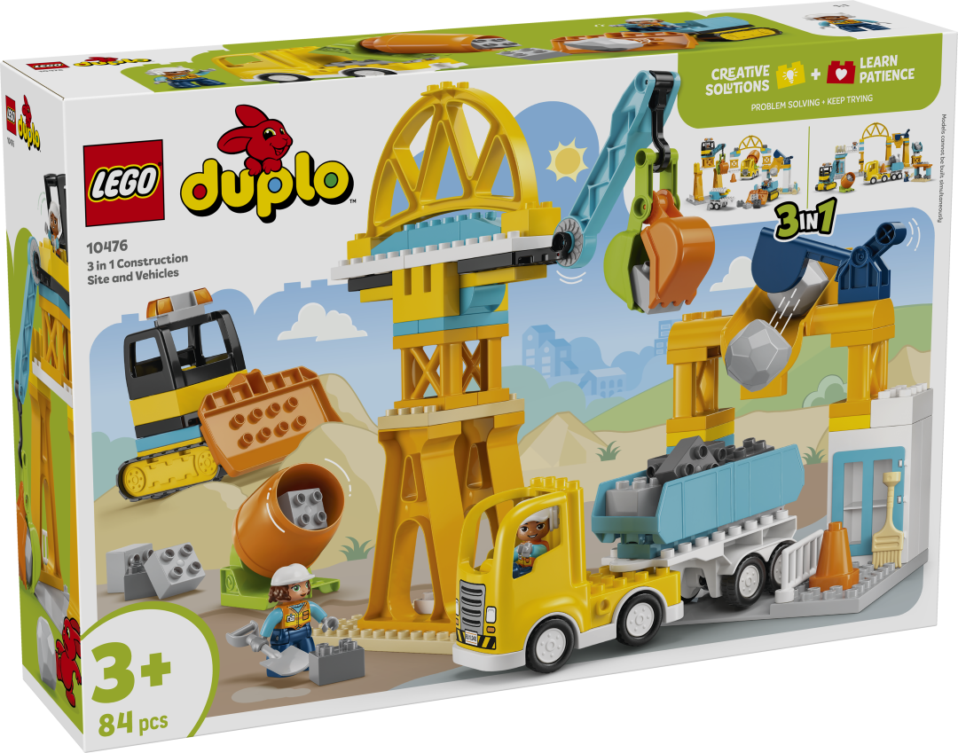 LEGO DUPLO 10476 3in1 Construction Site and Vehicles