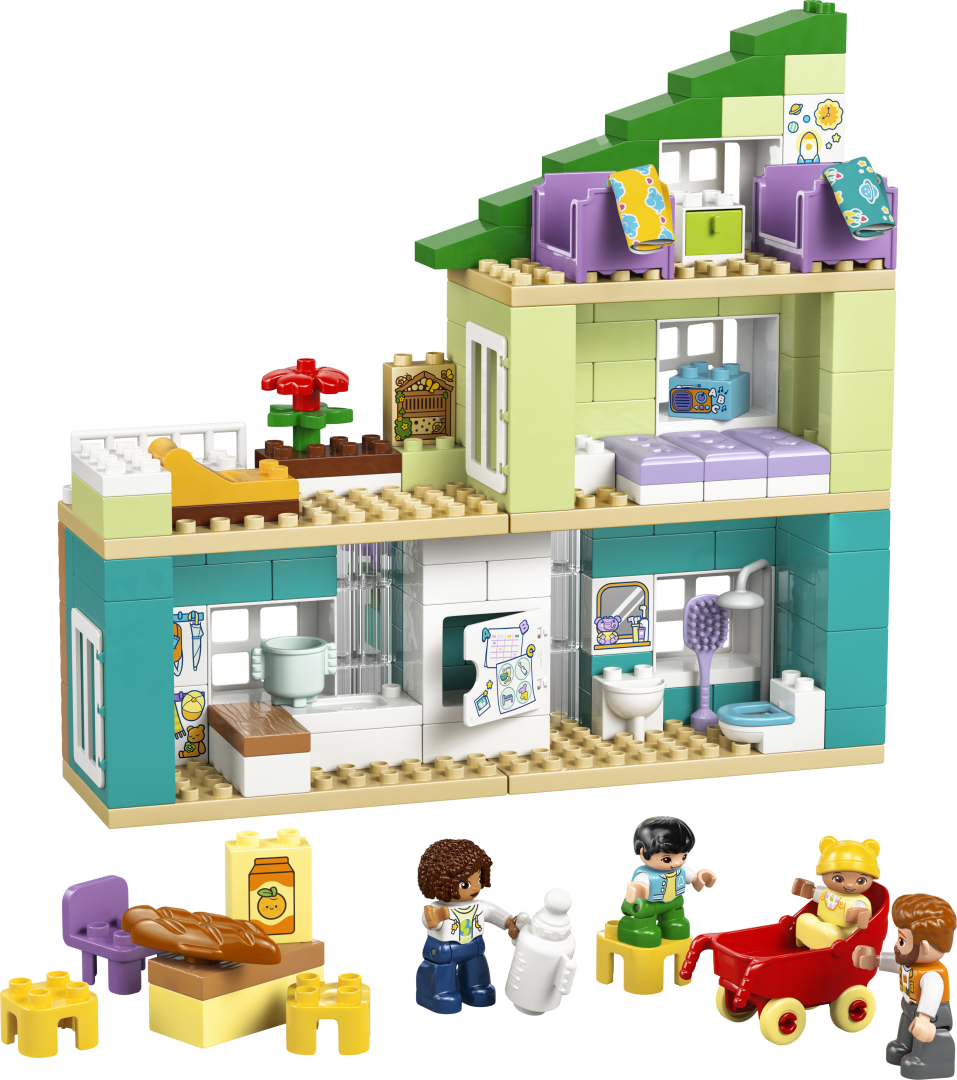 LEGO DUPLO 10470 3in1 Modern Family House with Figures