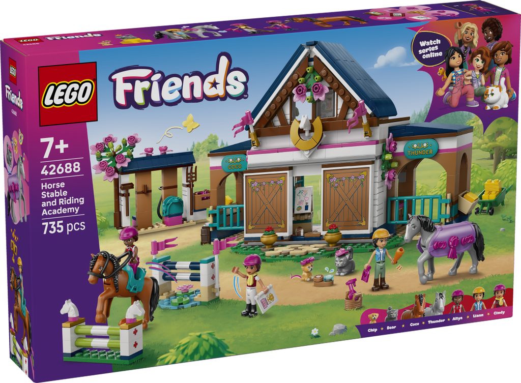 LEGO Friends 42688 Horse Stable and Riding Academy