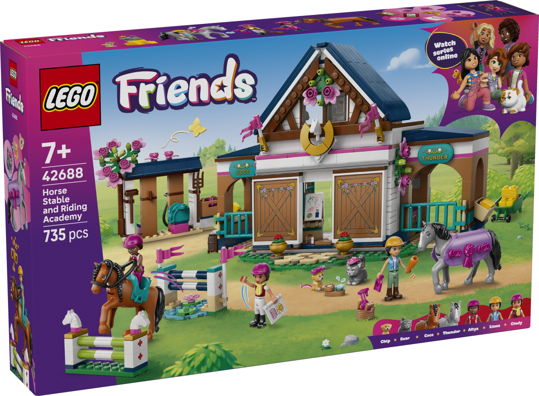 LEGO Friends 42688 Horse Stable and Riding Academy