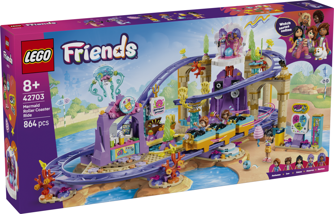 LEGO Friends 42703 Mermaid Roller Coaster Ride