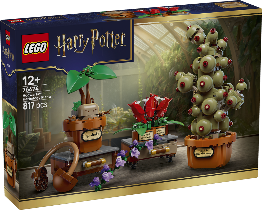 LEGO Harry Potter 76474 Hogwarts Herbology Plants