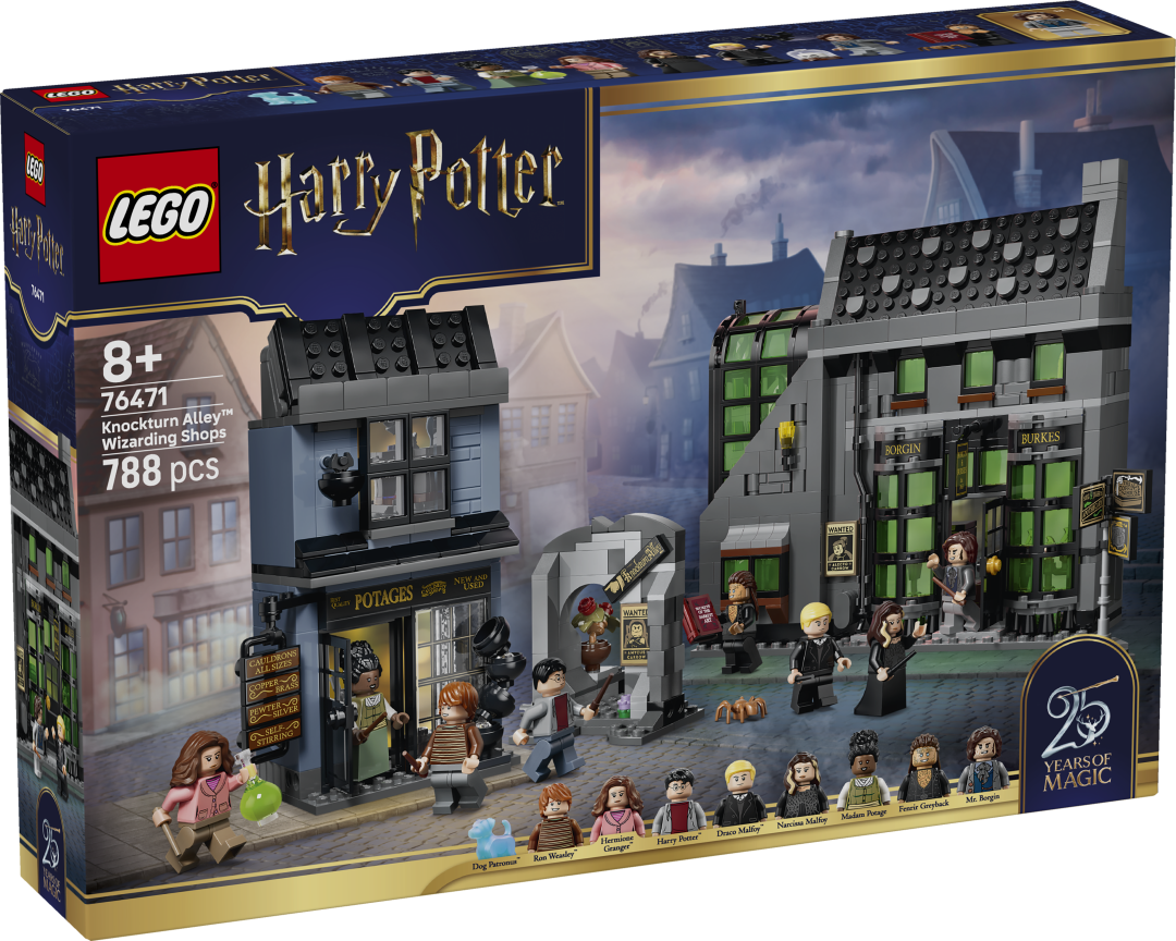LEGO Harry Potter 76471 Knockturn Alley Wizarding Shops