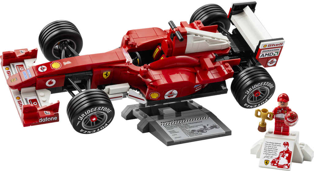 LEGO 11375 ICONS Ferrari F2004 & Michael Schumacher