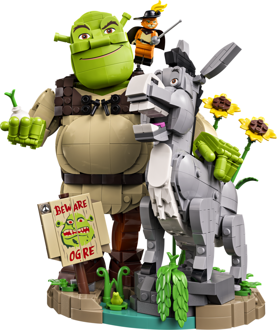LEGO Icons 72423 Shrek, Donkey & Puss in Boots