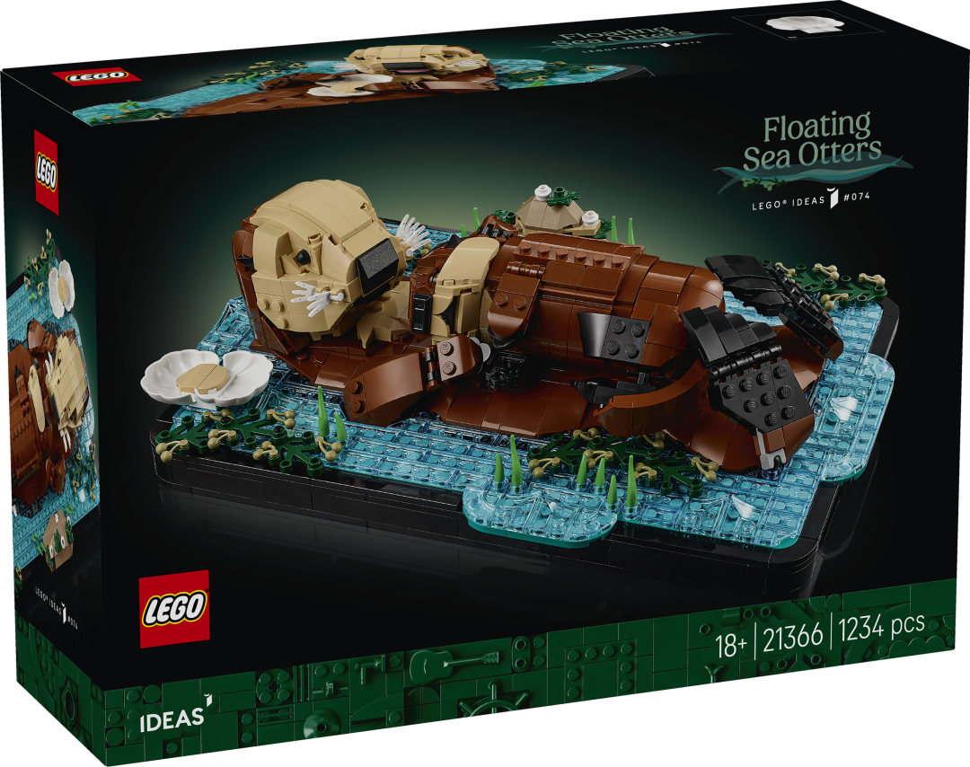 LEGO Ideas 21366 Floating Sea Otters