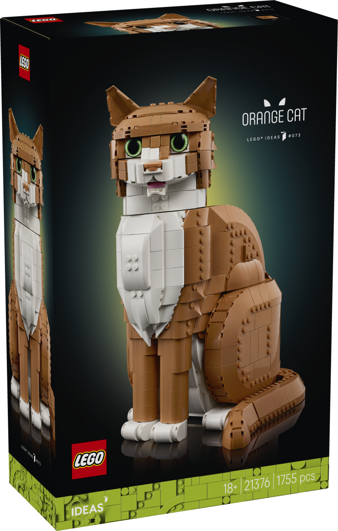 LEGO Ideas 21376 Orange Cat