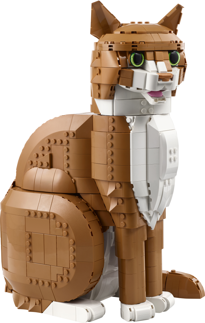 LEGO Ideas 21376 Orange Cat