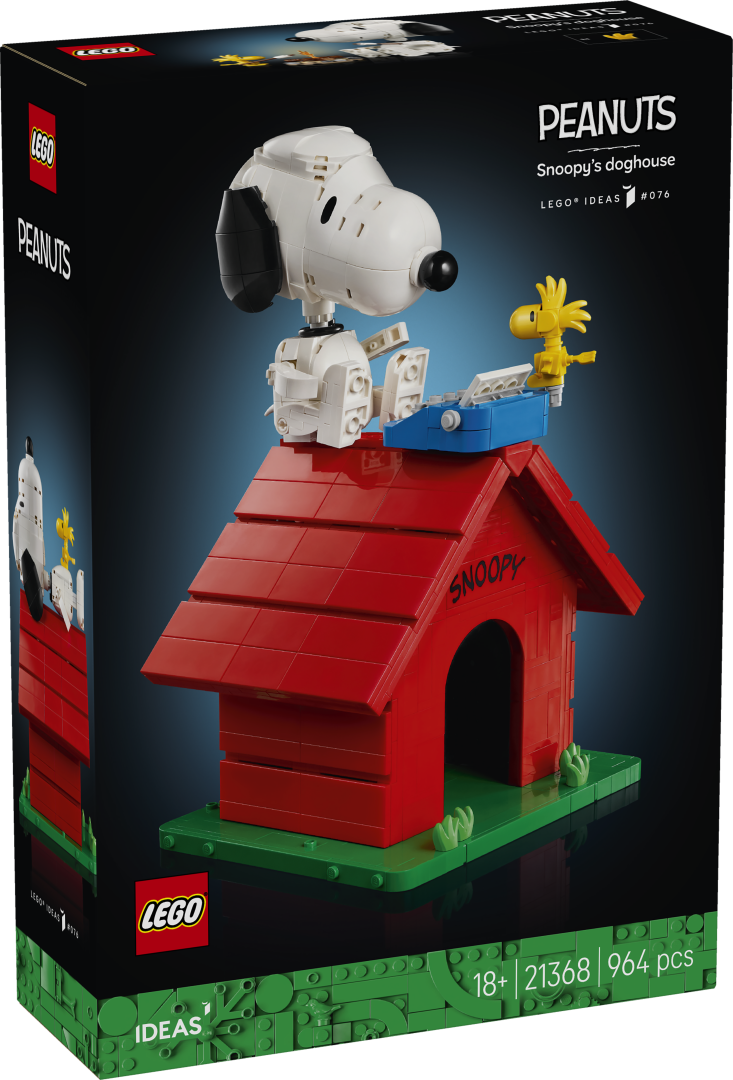 LEGO Ideas 21368 Peanuts: Snoopy's Doghouse