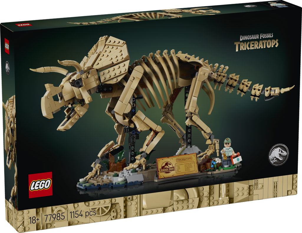 LEGO Jurassic World 77985 Dinosaur Fossils: Triceratops