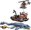 LEGO Jurassic World 77983 Mosasaurus Dinosaur Boat Attack