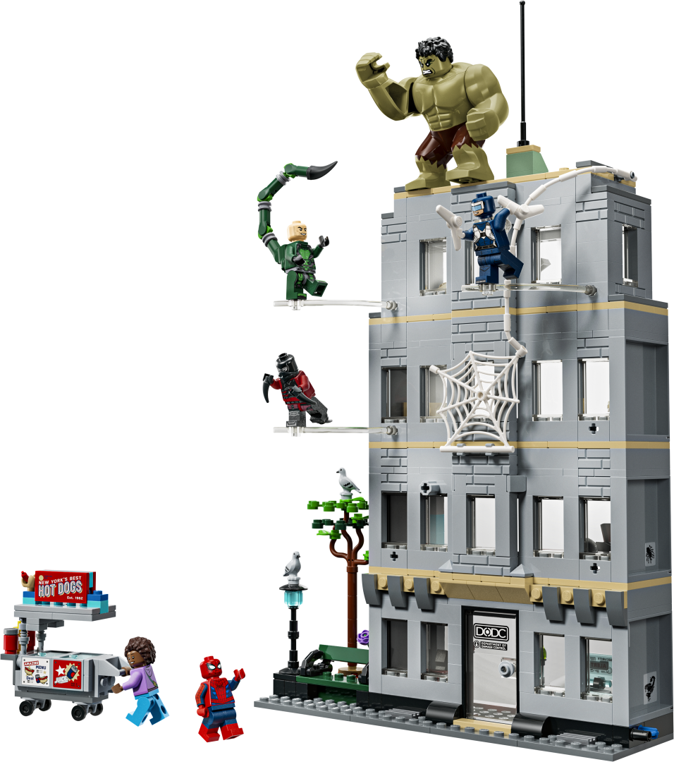 LEGO Marvel 76350 Spider-Man vs. Hulk Epic Clash