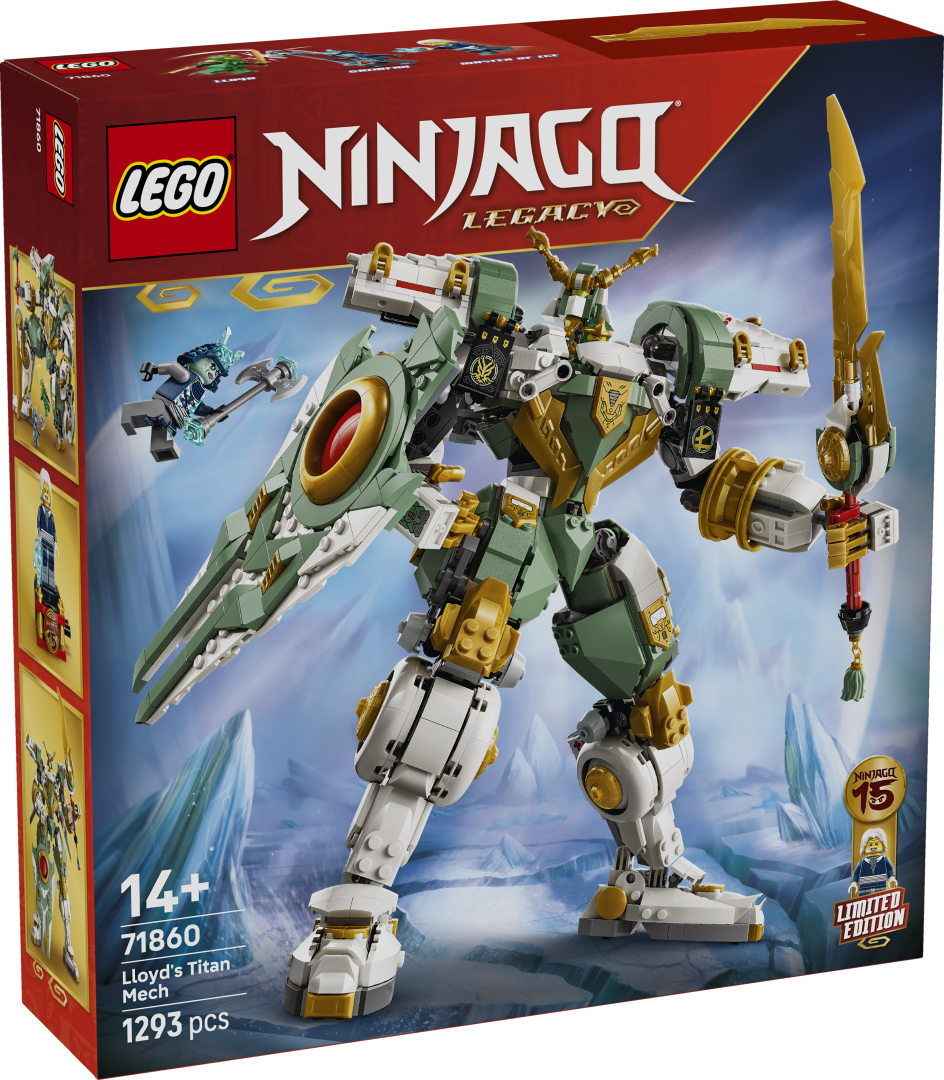LEGO NINJAGO 71860 Lloyd's Titan Mech 15th Anniversary