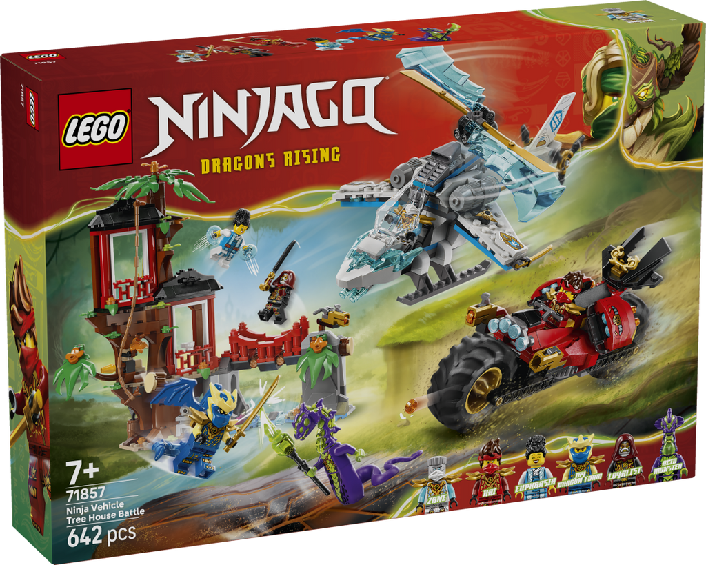 LEGO NINJAGO 71857 Ninja Vehicle Tree House Battle