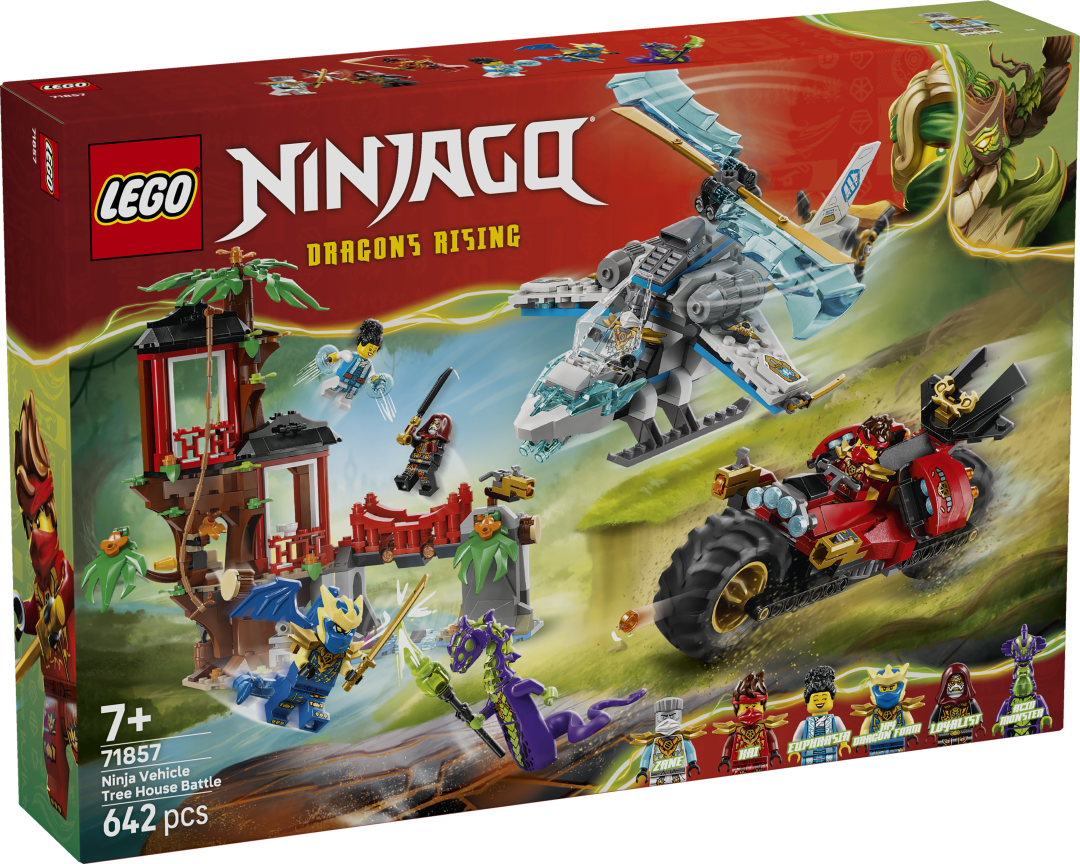 LEGO NINJAGO 71857 Ninja Vehicle Tree House Battle